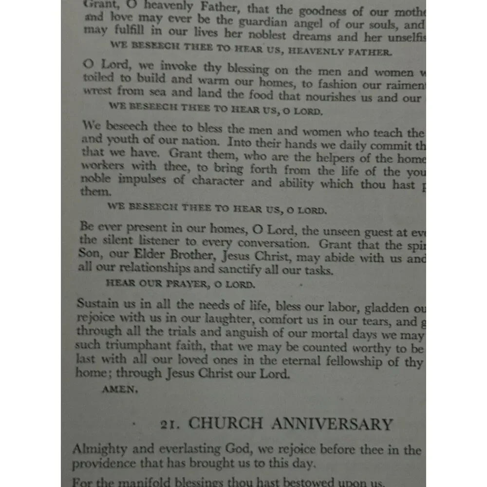 The Hymnal 1944 Fifth Printing Hard Covered Book Church Music Religion READ NOTE